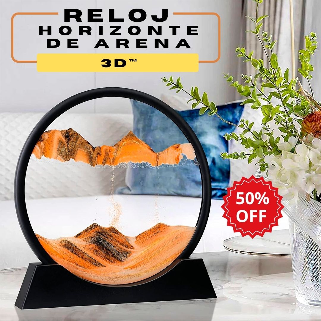 Reloj Horizonte de Arena 3D™