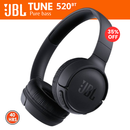 Audifonos bluetooth JBL  pure bass sound tune 520bt