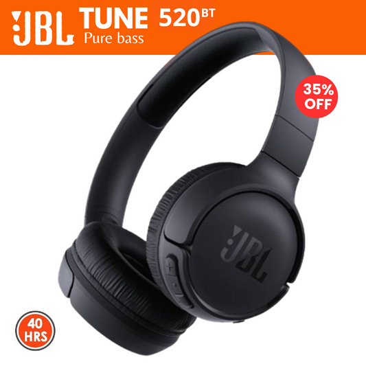 Audifonos bluetooth JBL  pure bass sound tune 520bt