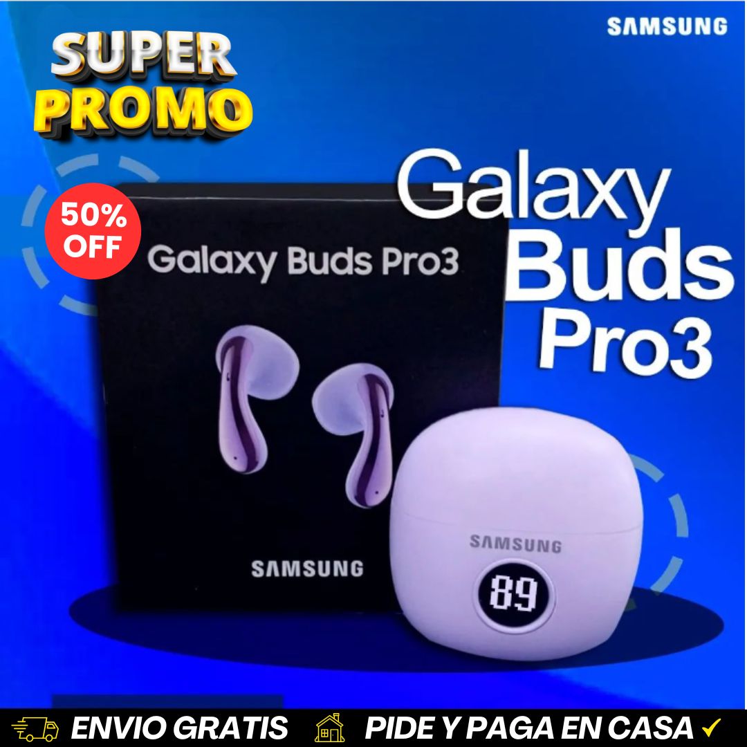 AUDIFONOS SAMSUNG GALAXY BUDS PRO 3 (EXCELENTE CALIDAD Y SONIDO)