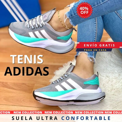 TENIS DEPORTIVOS ADIDAS BOUNCE WOMAN (ESTILO MODERNO Y SUELA CONFORTABLE)