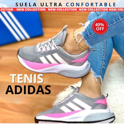 TENIS DEPORTIVOS ADIDAS BOUNCE WOMAN (ESTILO MODERNO Y SUELA CONFORTABLE)