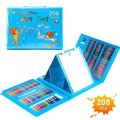 Set De Arte completo 🖌️ contiene 208 Piezas 🖌️ para la creatividad de niños y niñas 👦👧