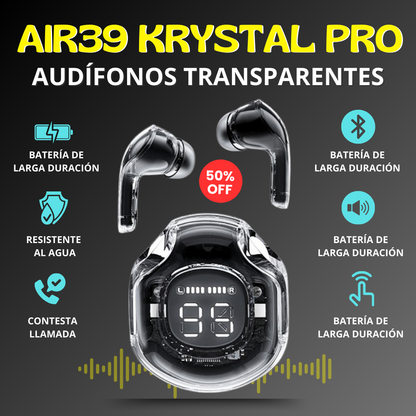 AUDÍFONOS AIR39 PREMIUM CRYSTAL®