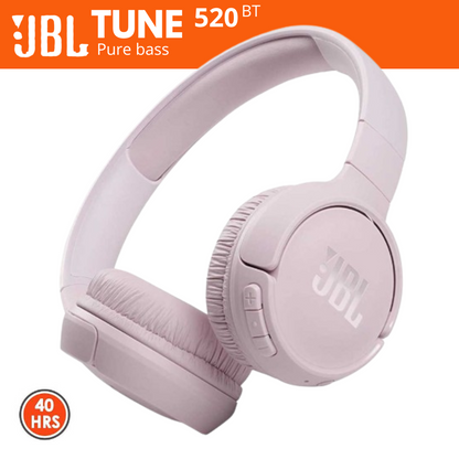 Audifonos bluetooth JBL  pure bass sound tune 520bt